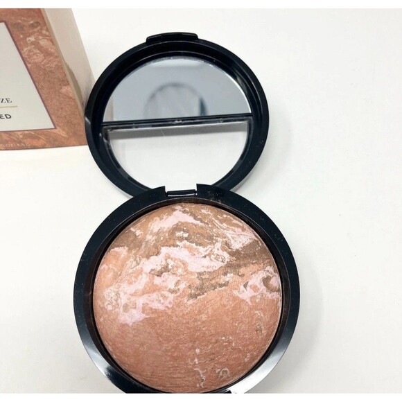 Laura Geller GINGER BRONZE Baked Blush-N-Bronze Marbleized 2 in 1 - Picture 3 of 3